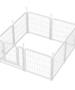 24″ Foldable Metal Dog Fence