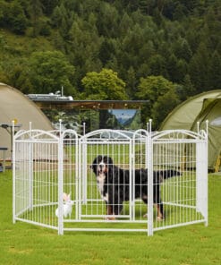 32″ 8 Panels Metal Dog Pen