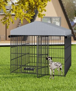 Large Metal Outdoor Dog Kennel