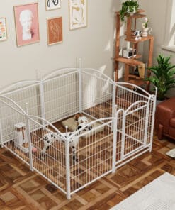 32″ 8 Panels Metal Dog Pen