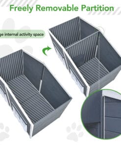 47.2″ Large Wooden Dog House