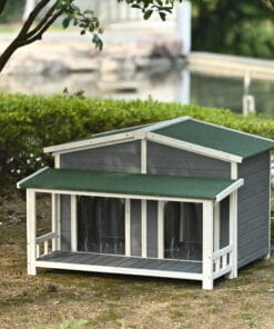 47.2″ Large Wooden Dog House