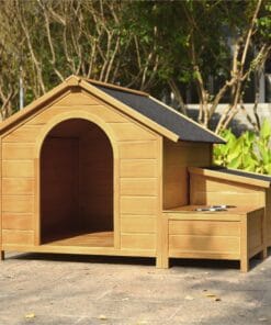 51.18" Large Wooden Dog House