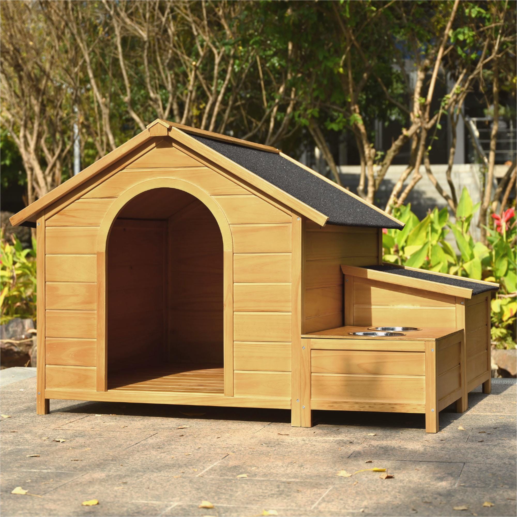 51.18" Large Wooden Dog House