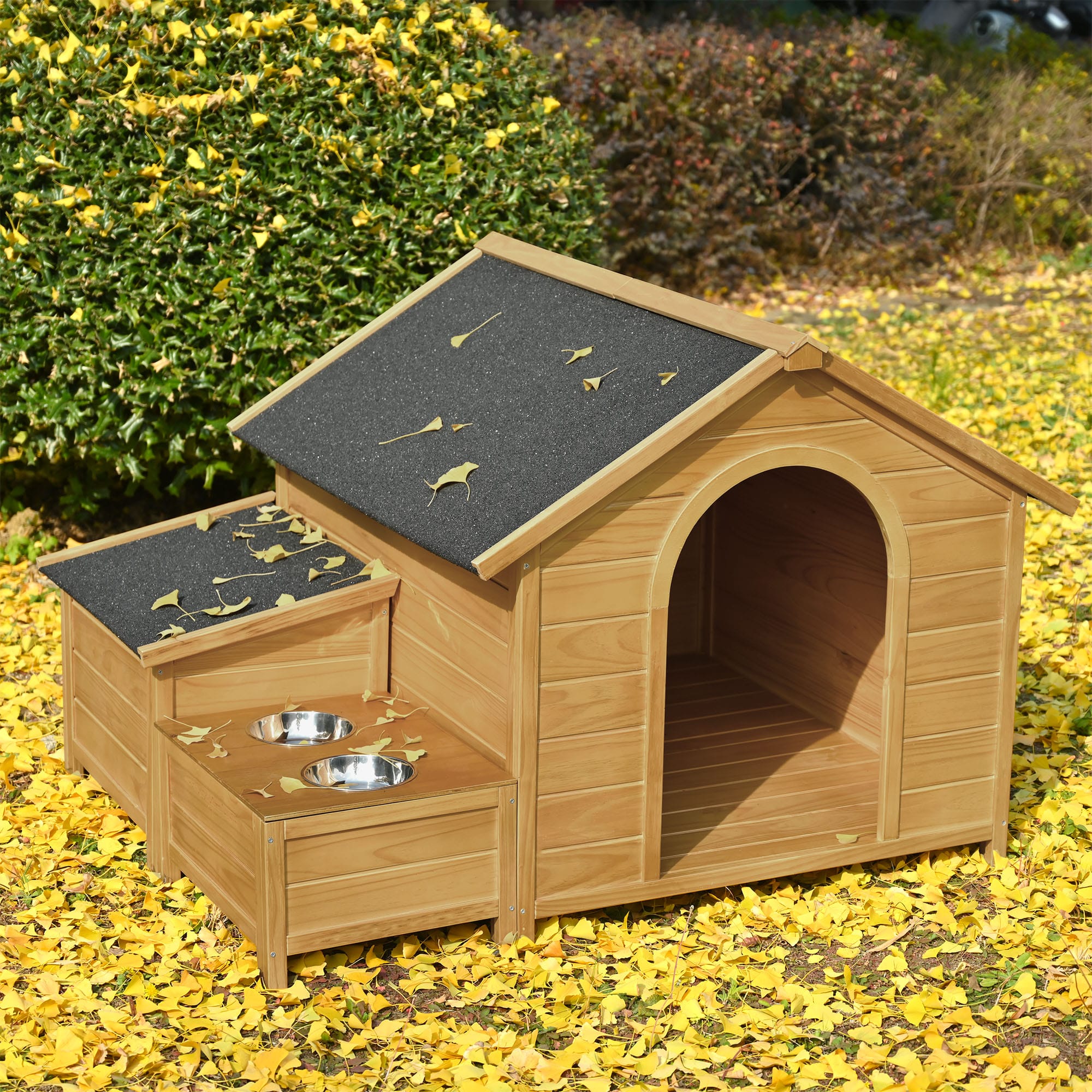 51.18" Large Wooden Dog House