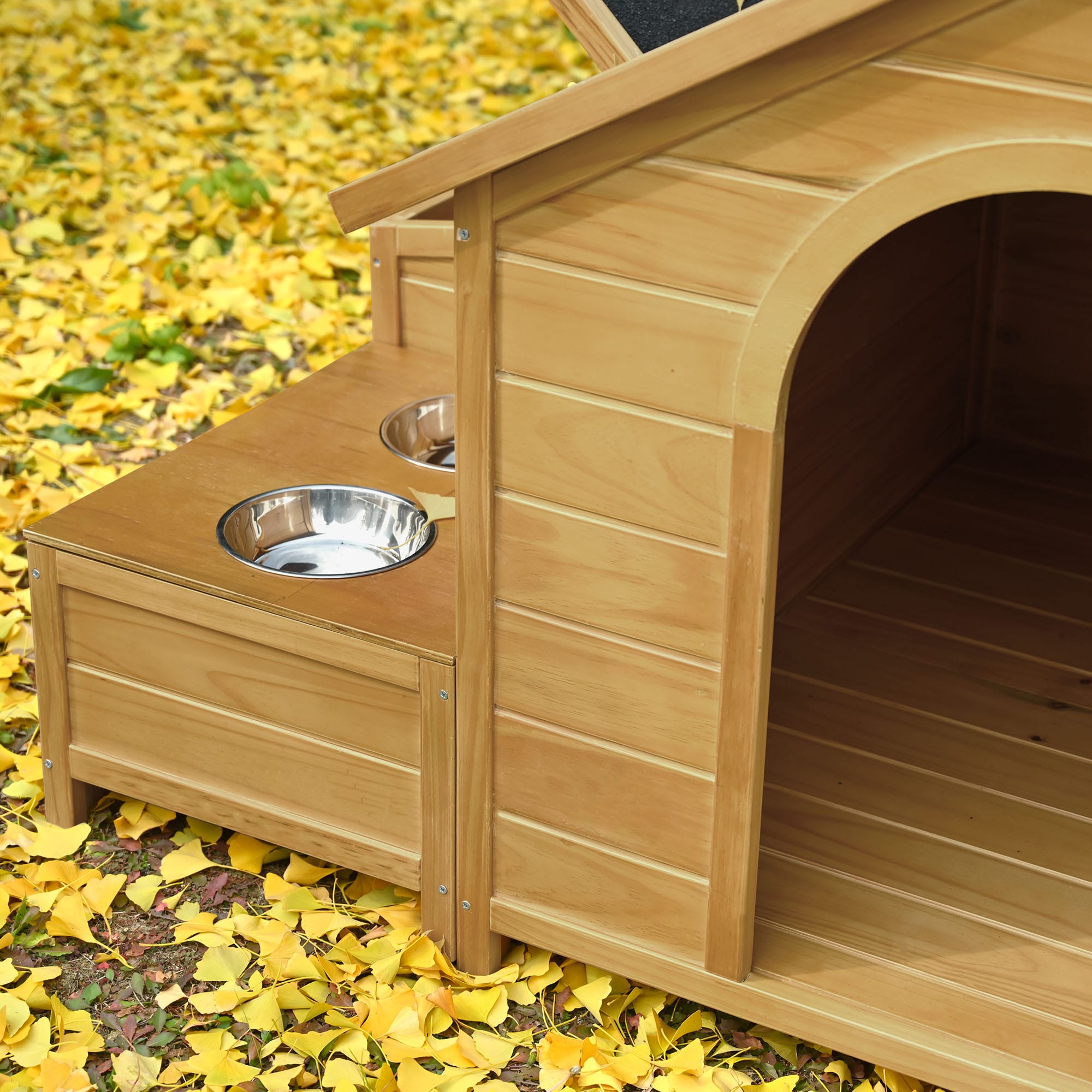 51.18" Large Wooden Dog House