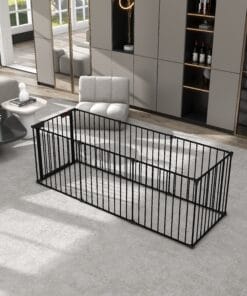 200″ 8 Panels Play Yard Metal