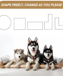 31.7″H 12 Panels Metal Dog Playpen