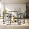 8 Panels Heavy Duty Metal Playpen