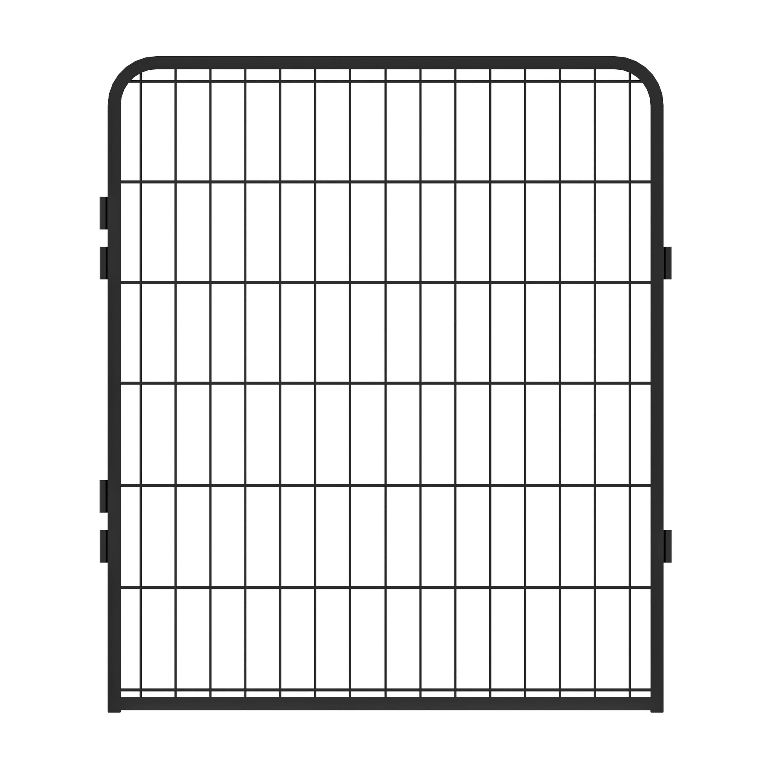 31.7"H 6 Panels Metal Dog Playpen