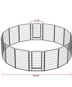 16 Panels Heavy Duty Metal Playpen