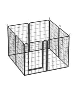 39.37″H 8 Panels Metal Dog Playpen