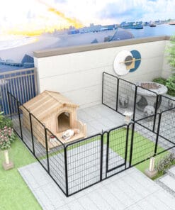 12 Panels Heavy Duty Metal Playpen