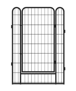 39.37″H 8 Panels Metal Dog Playpen