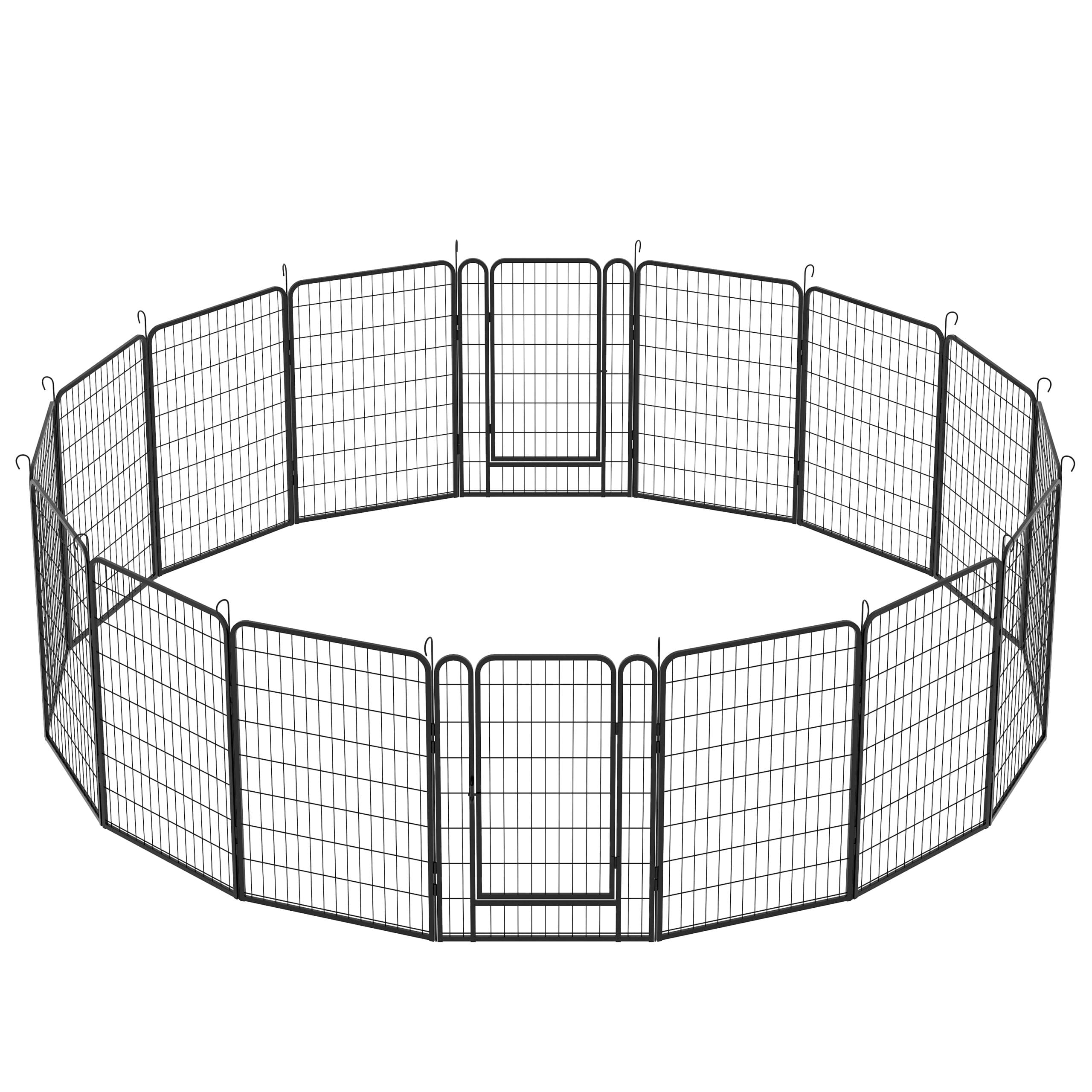 16 Panels Heavy Duty Metal Playpen