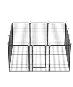 12 Panels Heavy Duty Metal Playpen