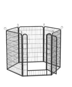 39.37″H 16 Panels Metal Dog Playpen