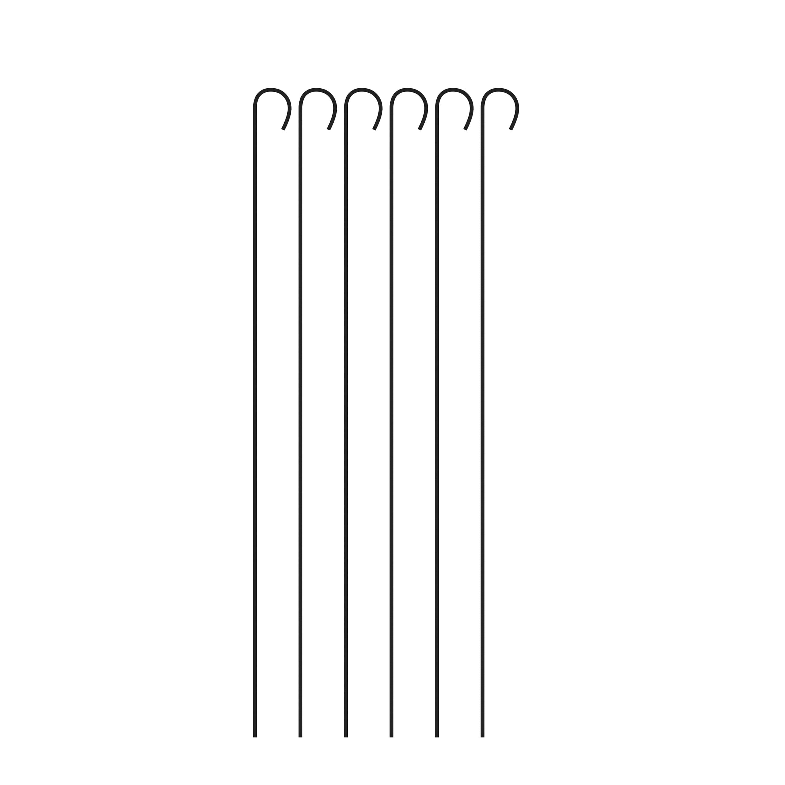 31.7"H 6 Panels Metal Dog Playpen