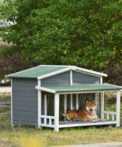 47.2″ Large Wooden Dog House