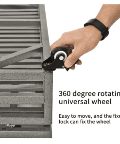 48″ Heavy Duty Dog Kennel With Roof