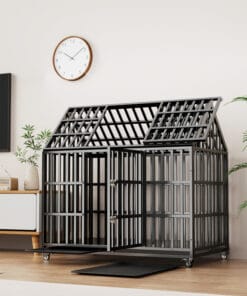 52" Heavy Duty Dog Kennel With Roof