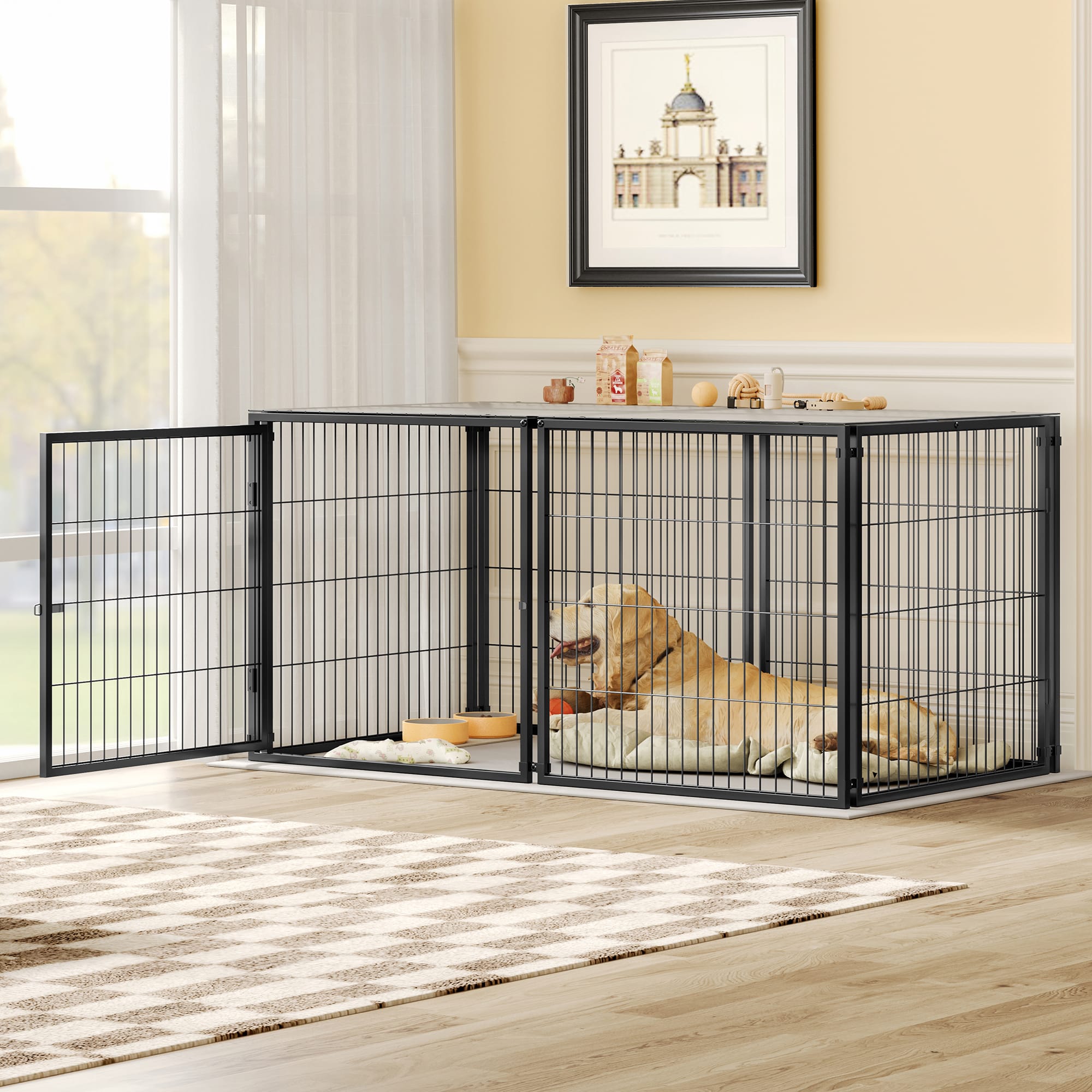 63.7" Dog Kennel