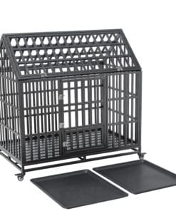 48″ Heavy Duty Dog Kennel With Roof