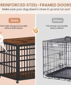 43.3″ Furniture Style Dog Crate