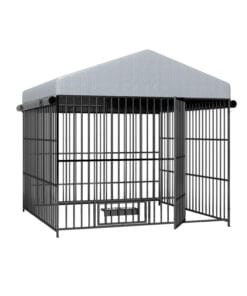 Large Metal Outdoor Dog Kennel