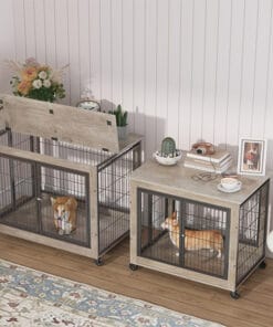 35.58″ Furniture Style Dog Crate