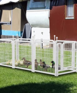 24″ Foldable Metal Dog Fence