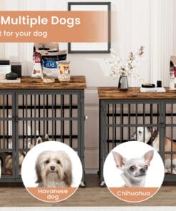 43.3″ Furniture Style Dog Crate