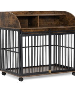 38'' Heavy Duty Dog Crate Furniture