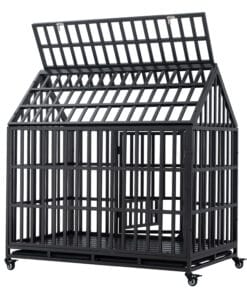 48″ Heavy Duty Dog Kennel With Roof