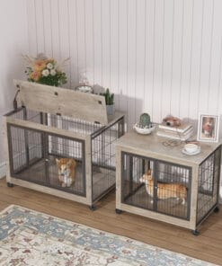 35.58″ Furniture Style Dog Crate