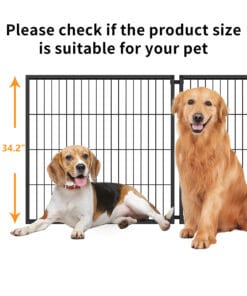 63.7″ Dog Kennel For Medium Dogs