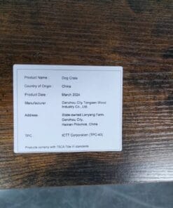 31.5" Furniture Style Dog Crate