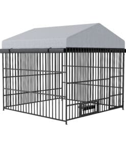 Large Metal Outdoor Dog Kennel