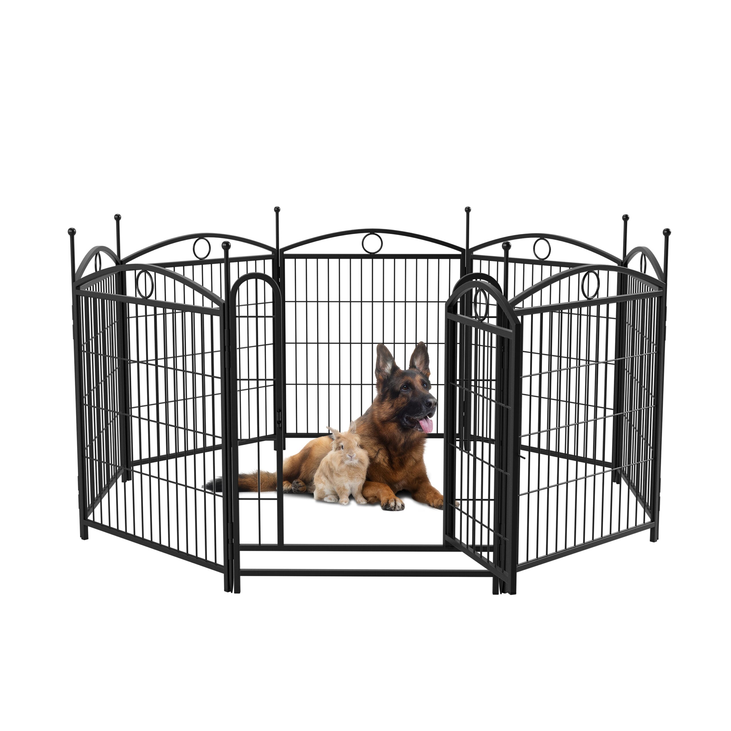 32″ 8 Panels Metal Dog Pen