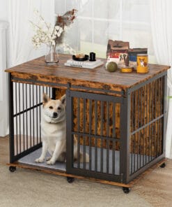 43.7" Furniture Style Dog Crate
