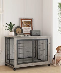 35.58″ Furniture Style Dog Crate