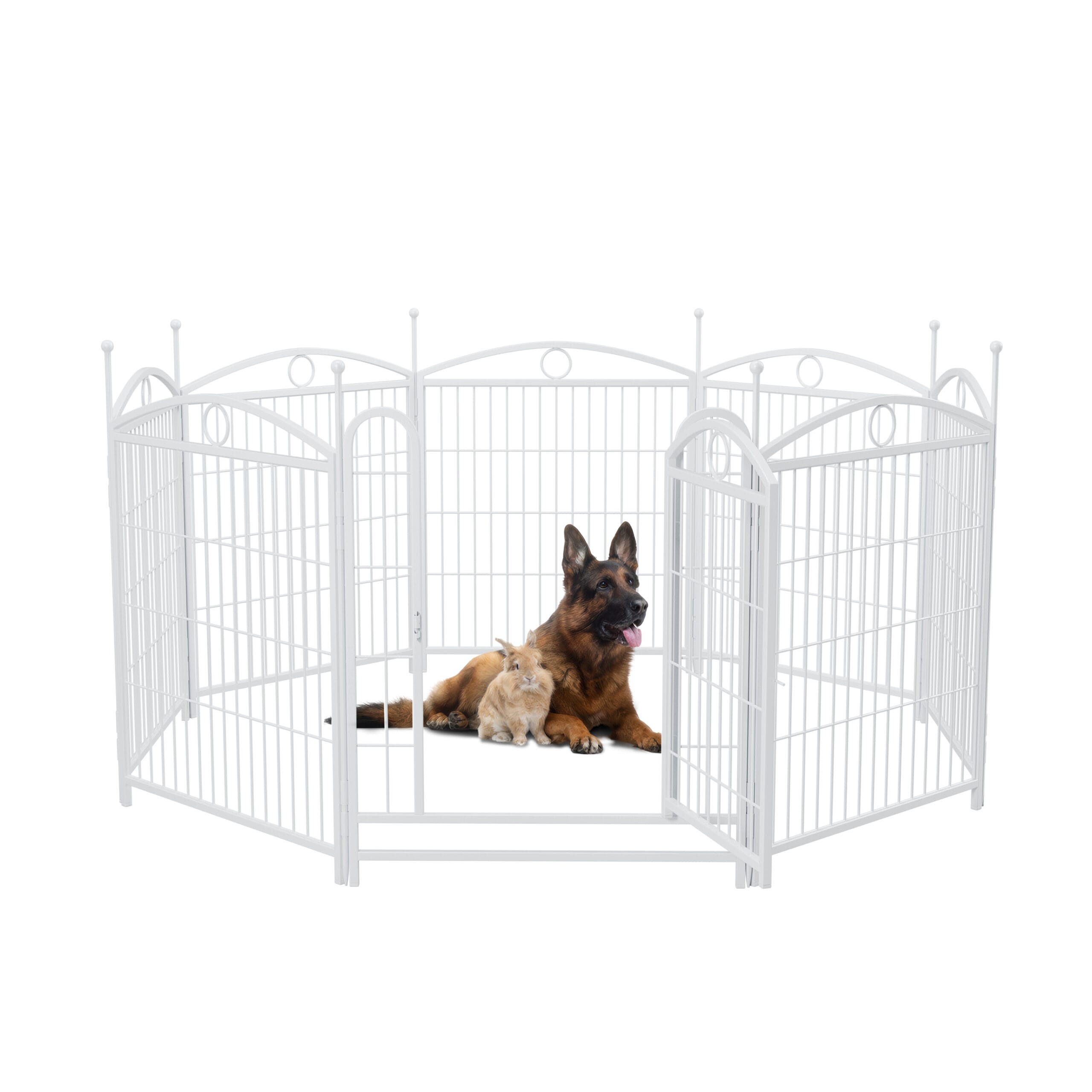 32″ 8 Panels Metal Dog Pen