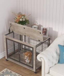 35.58″ Furniture Style Dog Crate