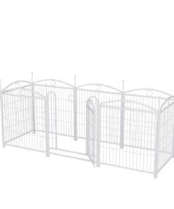 32″ 8 Panels Metal Dog Pen