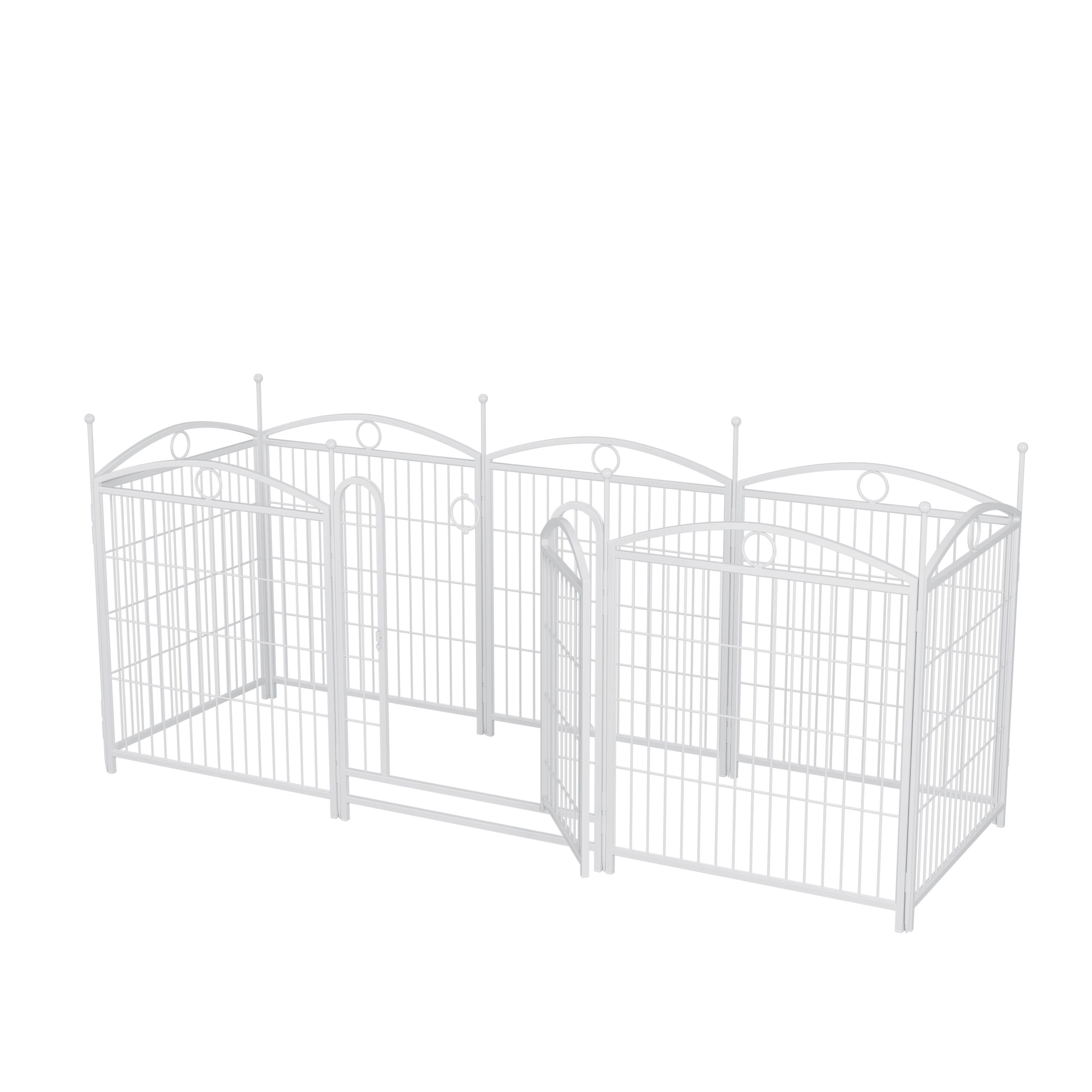 32″ 8 Panels Metal Dog Pen