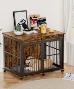 43.7" Furniture Style Dog Crate