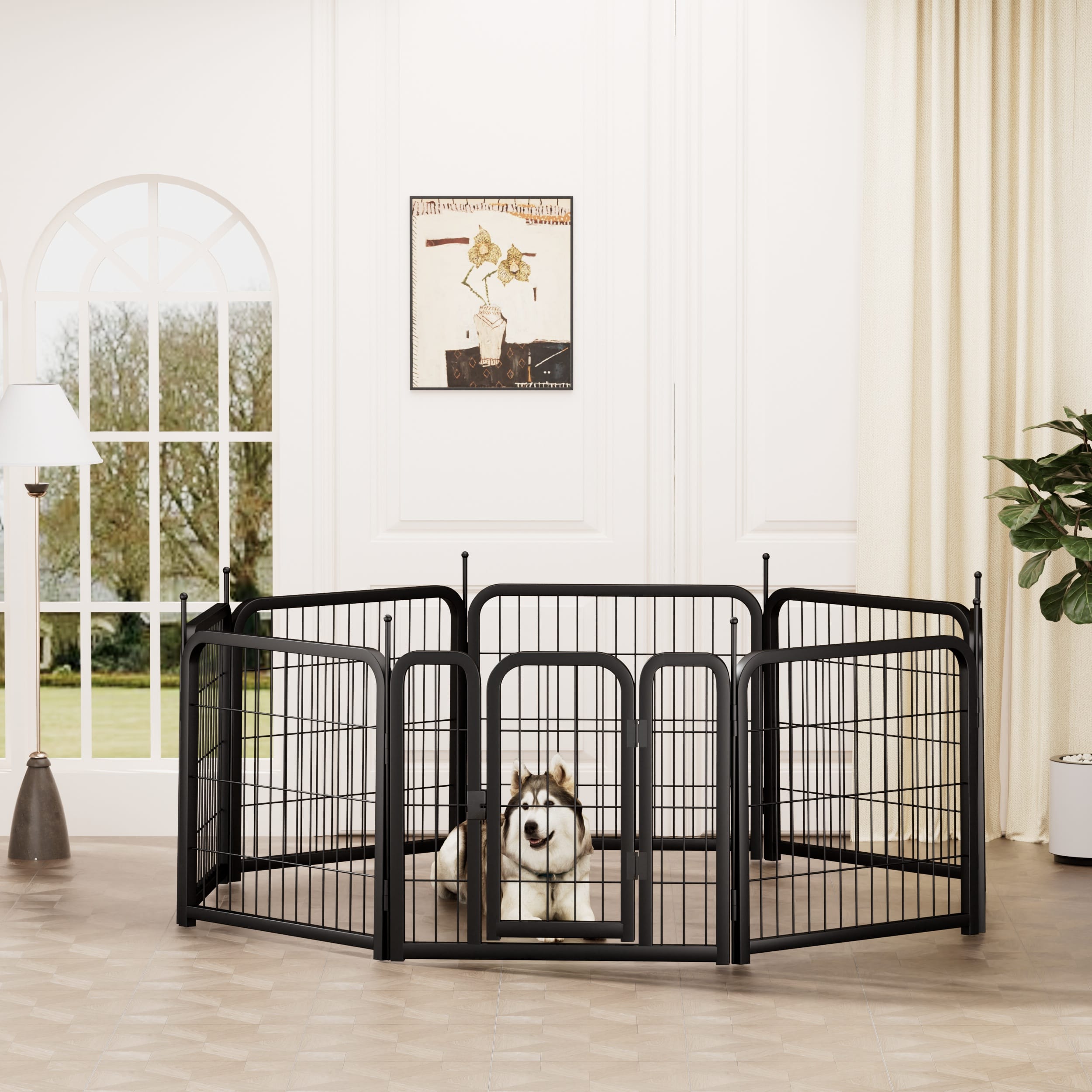 23.6" 8 Panel Dog Fence