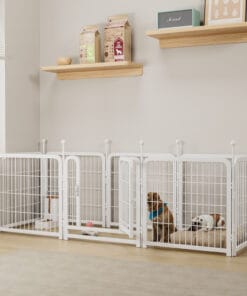 24″ Foldable Metal Dog Fence