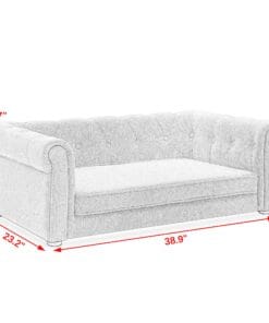 Elegant Rectangle Dog Bed