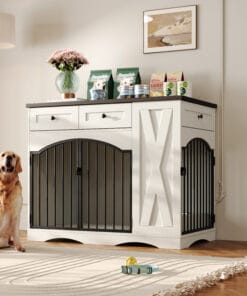 43.3" Farmhouse Dog Crate